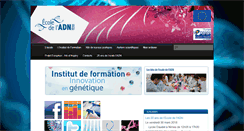 Desktop Screenshot of ecole-adn.fr
